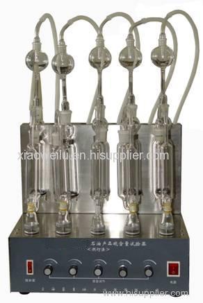 ASTM D1266 Sulphur Content Tester Lamp Method for light petroleum product