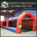 Inflatable paintball field bunkers