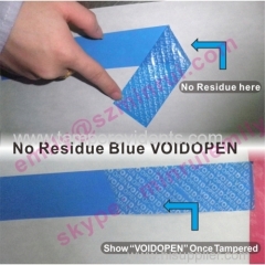 No Residue Red Tamper Proof Warranty VOID IF OPEN Stickers Label Papers