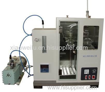 Vacuum Distillation Tester Distillation Characteristics of petroleum products