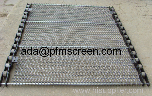 Spiral conveyor wire mesh belt