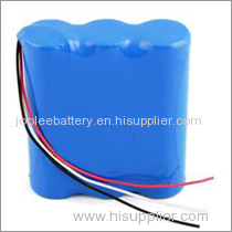 11.1V Lithium ion battery pack