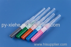 Disposable pen-like iv catheter set