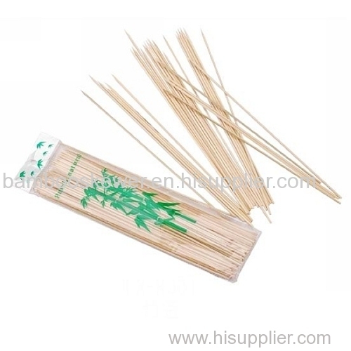 Disposable bamboo skewers for BBQ