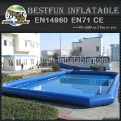 Inflatable hamster ball pool