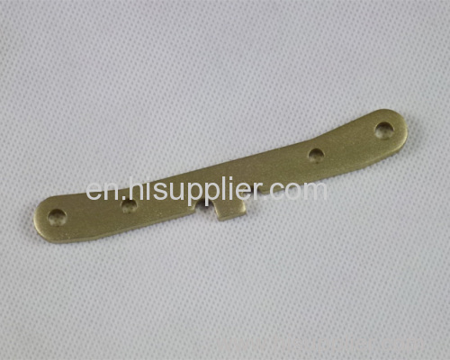 Rear lower suspension rear fixed plate for gas short truck