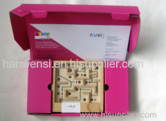 wooden toy custom wooden puzzle game labyrinth