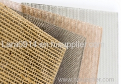 art glass with JOYA decorative wire mesh