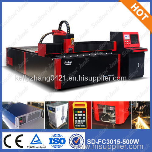 Low cost laser metal cutting machine for cut steel sheet 3000*1500mm SD-FC 3015