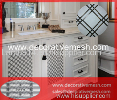 cabinet screen mesh furniture mesh with crimped wire
