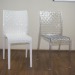 PC transparent dining chairs