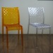 PC transparent dining chairs