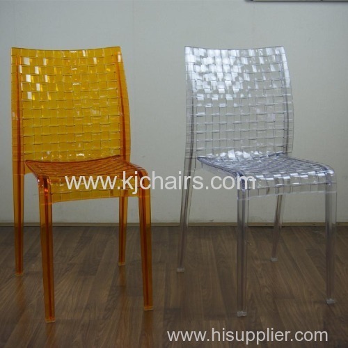 new fashion PC transparent dining chairs