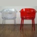 high quality PC armrest dining chair