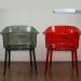 high quality PC armrest dining chair