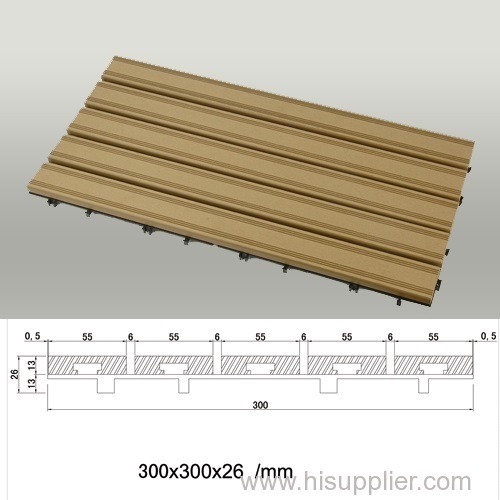 eco waterproof DIY WPC tile