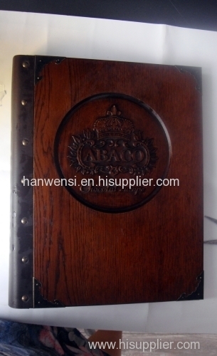 high quality antique wood bill folder /cheque presenter /check presenter/file folder