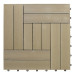 Dimensional stability DIY WPC tile