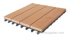 interlocking outdoor DIY WPC tiles