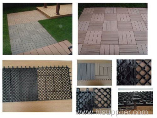 minimal maintenance required DIY WPC tiles