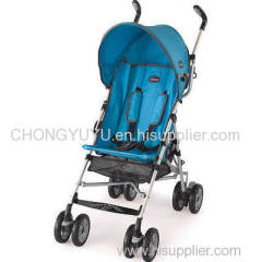 Chicco C6 Comfort Travel Stroller in Topazio Blue