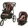 Graco FastAction Fold Jogger Click Connect Travel System - Chili Red