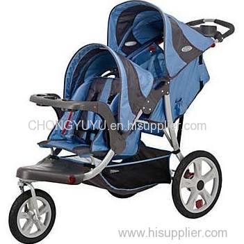 Instep Safari Inline Double Swivel Baby Jogging Stroller 11-AR224
