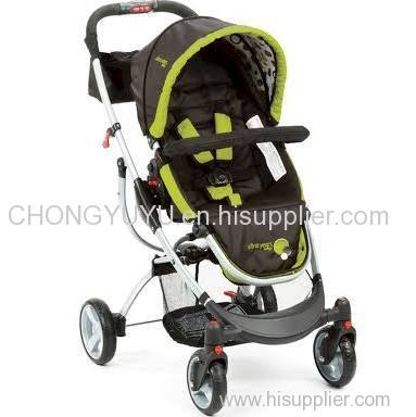 The First years Indigo Stroller Abstract OS Black and Green Y11221