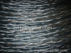 12mm Galvanized Anti Twist Pilot Wire Rope Stringing Equipment