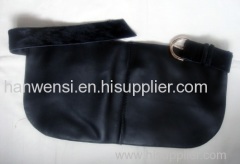 real leather purse waist pack bag