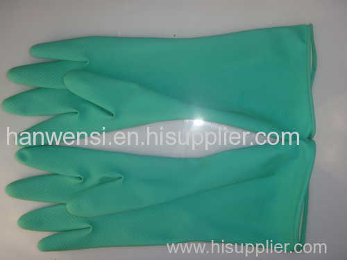 household kitchen dish washing latex glove