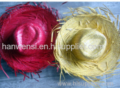 Promotional Straw Hat Summer Straw Hat Cowboy Straw Hat