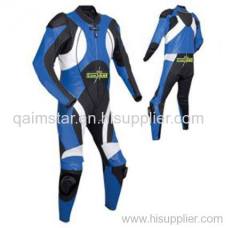 Motorbike custom leather racing suits