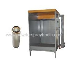 cartridge spray paint booth