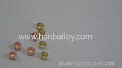 High Corrosion Resistance Electrical Bimetal Rivet Contact for Relay
