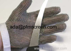 Stainless steel gloves for butcher