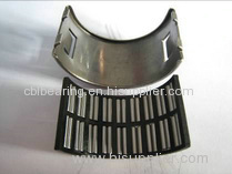 Half moon needle roller bearings for truck brake