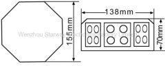 8 Angle Crown LED Beacon Light