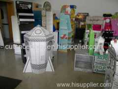 flute paper carton box Graphic Design sample cutter machine