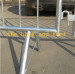 crowd control barrier Combi-Safe Steel safety barrier Construction site safety interlocking barriers