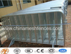 construction site safety crowd control barrier 1100x2400mm with 16mm pipe
