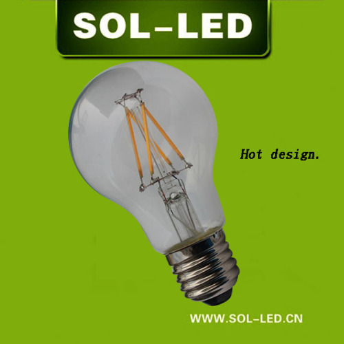 SOL 5W 6W 7W New LED Filement Bulb &gt;580lm