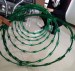 Bright colour Zinc-coating razor barbed wire