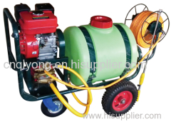 gas garden machine sprayer