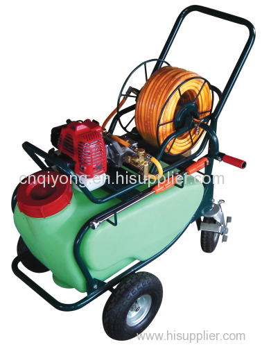 gas garden machine sprayer