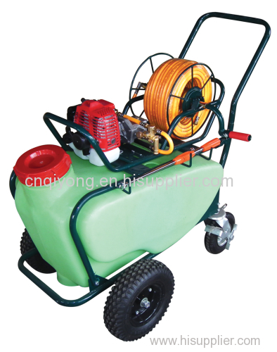 gas garden machine sprayer