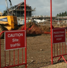 Construction Site Safety Pedestrian Barrier