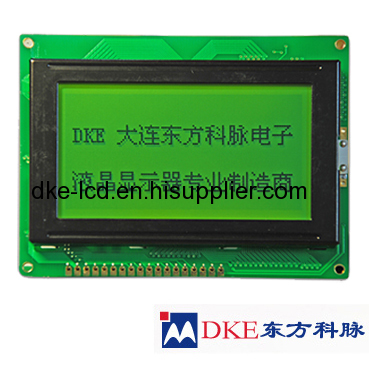 Yellow-green 128*64 dots LCD Module