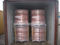 Inner grooved copper pipe