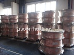 Level wound copper pipe